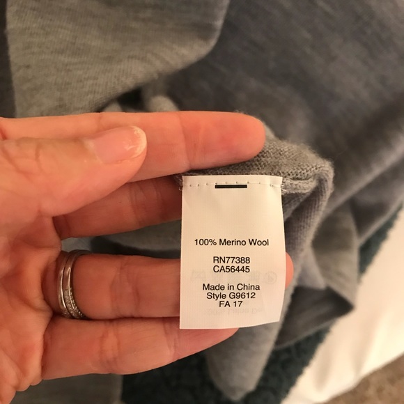 Madewell Mock Neck Boxy Sweater, XS - Picture 6 of 6
